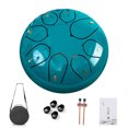 thumbnail image 2 of Instrumentos Percusión Handpan Drum Steel Tongue 6 Pulgadas 8 Notas Regalo, 2 of 9