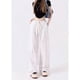 thumbnail image 4 of Pantalones grises de pierna ancha casuales de nicho con diseño suelto y dulce estilo fresco para mujer, 4 of 5