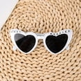 thumbnail image 2 of Bride Sunglasses for White Heart Sunglasses White One Size, 2 of 3