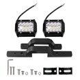 Ryanstar Racing 2X 4" 60W Led Lights and 2.5" Tow Hitch Mounting