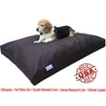 thumbnail image 2 of Dogbed4less Shredded Memory Foam 41"x27" Dog Bed Pillow with Brown Nylon Cover, 2 of 7