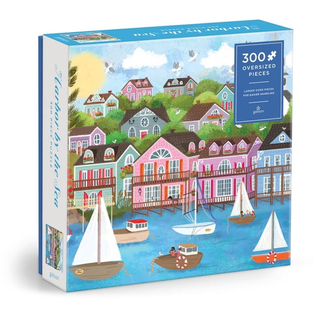 Rompecabezas Galison Harbor by the Sea, 300 piezas