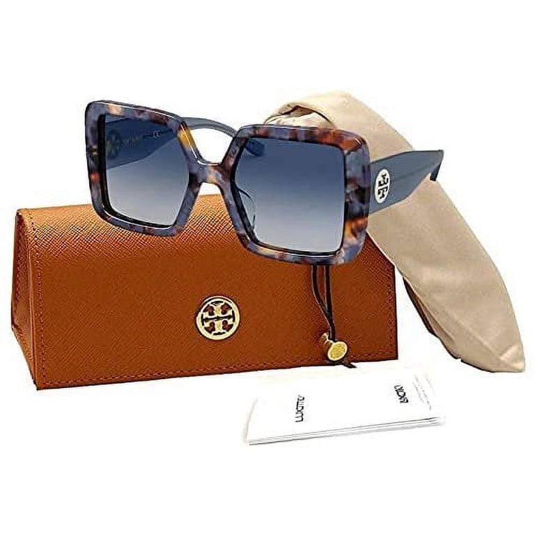 Tory Burch TY7154U 18284L 52MM Blue Pearl Tortoise / Light  display picture 2