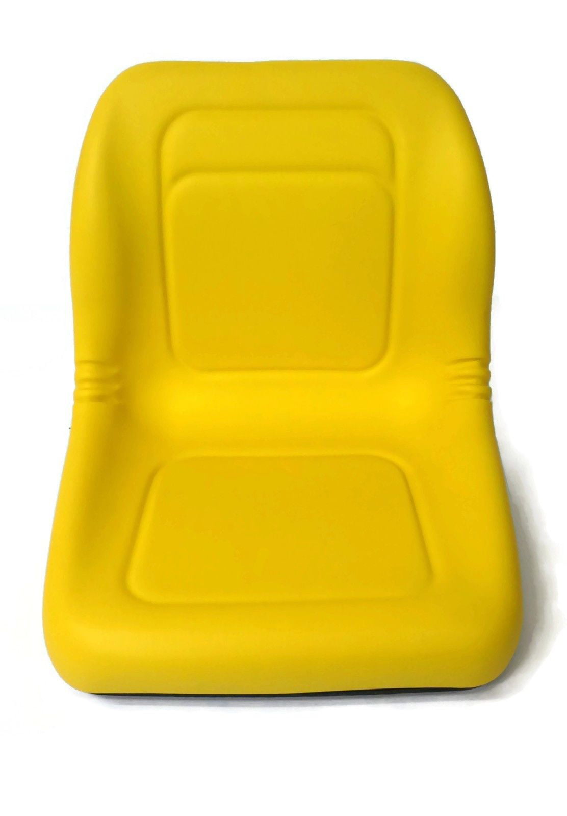 New Yellow HIGH BACK SEAT w/ Pivot Rod Bracket for John Deere AM117924 AM116408 