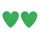 thumbnail image 3 of 10PCS 30 x 2.2 mm Lovely Color Heart Magnetic Stickers Fridge Magnets Board Stickers Children Toys(Green), 3 of 4
