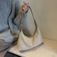 thumbnail image 5 of Moontgen Crescent Bag for Women with Inner Pocket Hobo Bag Zipper Handbag for Work(khaki), 5 of 9