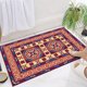 thumbnail image 1 of Granjero Gordo Alfombrilla de baño antideslizante de felpa mullida, accesorio de baño decorativo de 15 x 23 pulgadas (C), 1 of 4