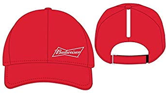 red budweiser hat