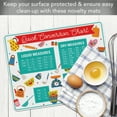 thumbnail image 6 of Cut N' Funnel Quick Conversion Measurement Chart on Flexible Plastic Cutting Board Mat 15" by 11.5", 6 of 7