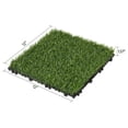 thumbnail image 6 of WDZS 12" x 12" Artificial Grass, Turf Tiles Interlocking Self-draining Grass, Fake Grass, Grass Pad for Dogs Potty, Patio, Balcony, Outdoor, Floor Decor, Pet, 27 Pack, 6 of 9