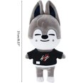 thumbnail image 2 of Juguete de peluche para niños, juguete de peluche de 20,8 cm, bonito juguete de peluche, muñeco de peluche suave Skz para niños, 2 of 4