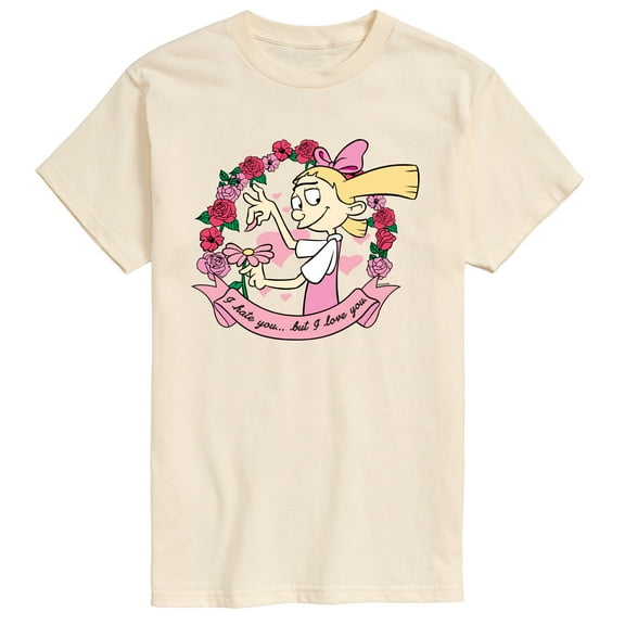 Hey Arnold! - Valentine's I Love You - Men's Short Sleeve Graphic T-Shirt