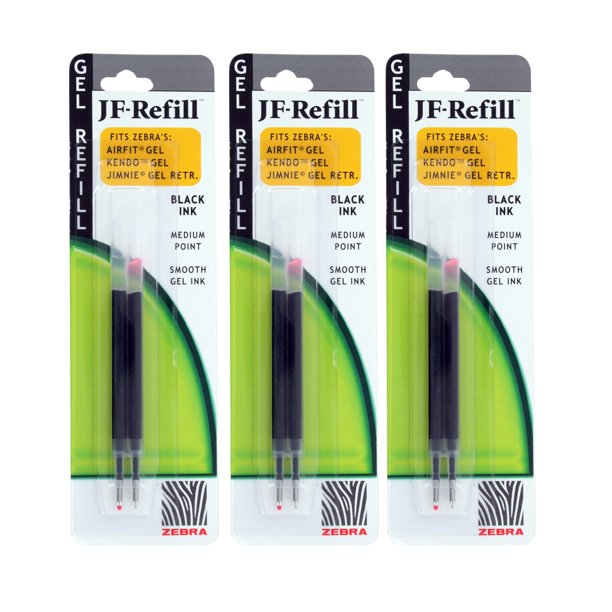 Zebra Jimnie Gel RT/Sarasa/Z-Grip Retractable Gel Pen Refills - Walmart