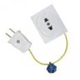 thumbnail image 1 of 4xPlastic Baby Busy Board DIY Accesorios Enchufe Con Juego De Cognición De Enchufe 4 piezas, 1 of 7