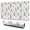 White Cow Milk, variant on Long Mouse Pads for Desk,White Cow Head Dot Pattern Desk Mats on Top Of Desks, Desk Mouse Pad Extra Large with 3mm Non-Slip Base and Stitched Edge for Gaming,Office,Work,Home 31.5"x11.8"