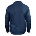 thumbnail image 7 of Polo T Shirts for Men Classic Loose Fit Casual Long Sleeve Tops with Pocket Button Collared Fall Solid Color Mens Shirts Navy XXXL, 7 of 7