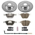 thumbnail image 3 of PowerStop Front Z26 Street Warrior Carbon-Fiber Ceramic Brake Pad and Drilled and Slotted Rotor Kit Fits: BMW Select Models K5281-26, 3 of 9