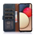 thumbnail image 4 of For Khazneh Sony Xperia 1 Iiii/Xperia 1 Iv Rfid Anti-Theft Brush Pebbled Leather Case Blue, 4 of 5