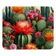 thumbnail image 1 of Alfombrilla de ratón cuadrada con base de goma antideslizante para ordenador portátil de oficina - Cactus espinoso, 1 of 7