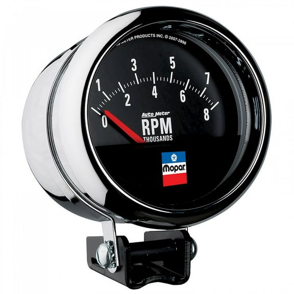 Autometer 3-3/4 Tachometer Gauge Mopar Logo Series