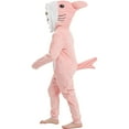 thumbnail image 5 of SWEETXIN Kids Shark One-Piece Pajamas Halloween Snug Plush Costume Sleepwear Christmas Gifts for Girls Boys 12Years, 5 of 7