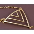thumbnail image 4 of Alilang Golden Tone Triforce Triangles Power Synergy Utmost Magic Glory Ring Bracelet, 4 of 5