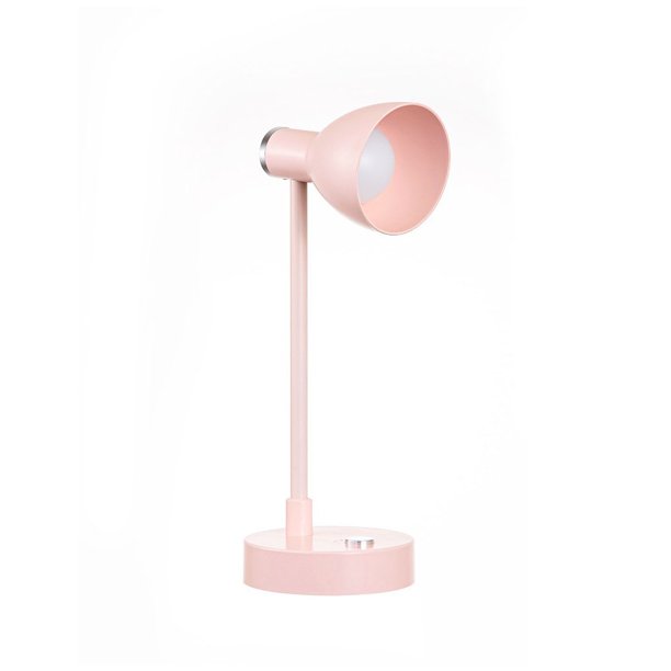 Kearding Lámpara de escritorio 3 modos de iluminación Luz de Estudiantes que estudian Trabajo de noche Luces nocturnas Hogar Mesita de noche Iluminación y accesorios Rosado