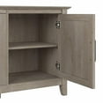 thumbnail image 3 of Bush Furniture Key West TV Stand for 70 Inch TV with Bookcases by  Washed Gray Chrome Finish, 3 of 7