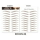 thumbnail image 1 of Parches para cejas simulados e impermeables, parches para cejas estilo tatuaje, parches ecológicos para cejas, parche para cejas, 1 of 2