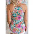 thumbnail image 4 of Top con cuello halter,Camiseta sin mangas con estampado de cuello halter para mujer Top de verano para mujer Eleva tu experiencia, 4 of 6