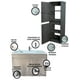 thumbnail image 5 of Combo De Gabinete para Baño Lavamanos Y Monomando + Gabinete Organizador Moscú, 5 of 6