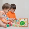 thumbnail image 3 of Children Building Block Plaything Kids Cognitive Toy Wooden Educational Plaything, 3 of 5