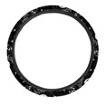 thumbnail image 5 of Renewold Bat Moon Star Black Auto Steering Wheel Cover Universal 15 Inch Diameter Non-slip Comfortable Halloween Car Steering Wheel Protector for All Seasons, 5 of 6