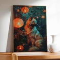thumbnail image 4 of Hudo Norwegian Buhund Dog Wall Art, Pet Posters - Norwegian Buhund Dog Canvas Wall Art - Girls Room Decor - Dog Artwork, 4 of 5