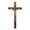 Brown, variant on 6 3/4" Wood Cross with Crucifix (Dark Brown)