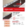 thumbnail image 5 of cenefa taiga café 6 x 20 cm 1 pieza, 5 of 5