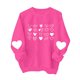 thumbnail image 4 of TaTaai Hoodies Shirts for Women Early Fall Long Sleeve Tops Vintage Graphic Outfits Tops Fashion Pullover Tees Gift, 4 of 9
