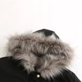 thumbnail image 3 of Feimerou Winter Coats for Women 2025 Thicken Fleece Lined Parkas Coat Windproof Warm Full Zip Sherpa Jacket with Faux Fur Hood, 3 of 9