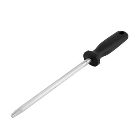 Unique Bargains Kitchen Cutter Cutlery Edge Sharpening Steel Honing Rod Bar 32cm