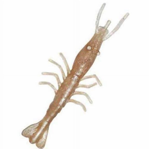 Z-Man Scented ShrimpZ, 3" Softbait, Natural, 5 Count