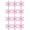 Pink#4, variant on Glowing 12PCS LED Snowflake Wall Set, Multi-Color Remote Controlled Christmas Winter Wall Lights, Easy Stick Holiday Decor (Green)