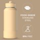 thumbnail image 4 of Botella de agua Hydrapeak Sport con aislamiento de 950 ml con pajita y vaso, 4 of 9