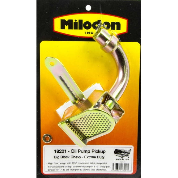 Milodon 18201 MLD18201 OIL PUMP PU CHEVY LOW PROFILE