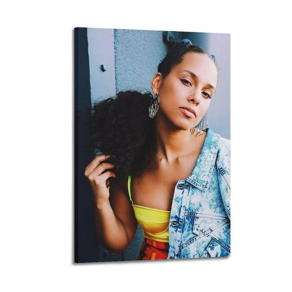 Alicia Keys Poster Poster Album Cover Posters for Bedroom Wall Art Canvas Posters Music Album Cover Poster