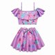 thumbnail image 3 of Sequin Swimsuit Princess Swimsuit Girls Swimming Outfit Toddler Kids Bathing Suit Pool Swimwear Snow White Elsa Two Pieces Swimsuits 2022, 3 of 4