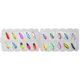 thumbnail image 1 of 20pcs trucha cuchara señuelo conjunto colores mezclados cebo de metal artificial lago de agua dulce Abanopi Señuelos duros, 1 of 5