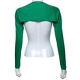 thumbnail image 4 of Womens Shawl Arm Sleeves Fabric Stretchy Comfortable Outdoor Coverup Tops, 4 of 5