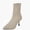 Beige, variant on WAVSUF Women's Kitty Mid Heel Boots Arch Support Pointed Toe Anti Slip Fall Dress Trendy Boots Black 6