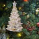 thumbnail image 1 of Puntoco Adorno para árbol de Navidad, 1 pieza, adorno de cristal transparente para árbol de Navidad, colgante para decoración navideña del hogar, 1 of 6