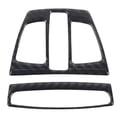 thumbnail image 1 of Reading Light Cover Trim,2pcs Carbon Fiber Front Reading Lamp Decoration Trim Reading Light Panel Trim Precision Engineered, 1 of 5